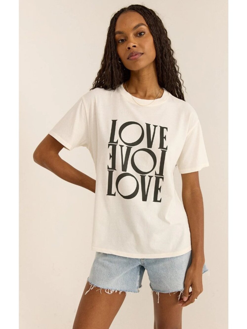 Z Supply Love Graphic Tee Shirt